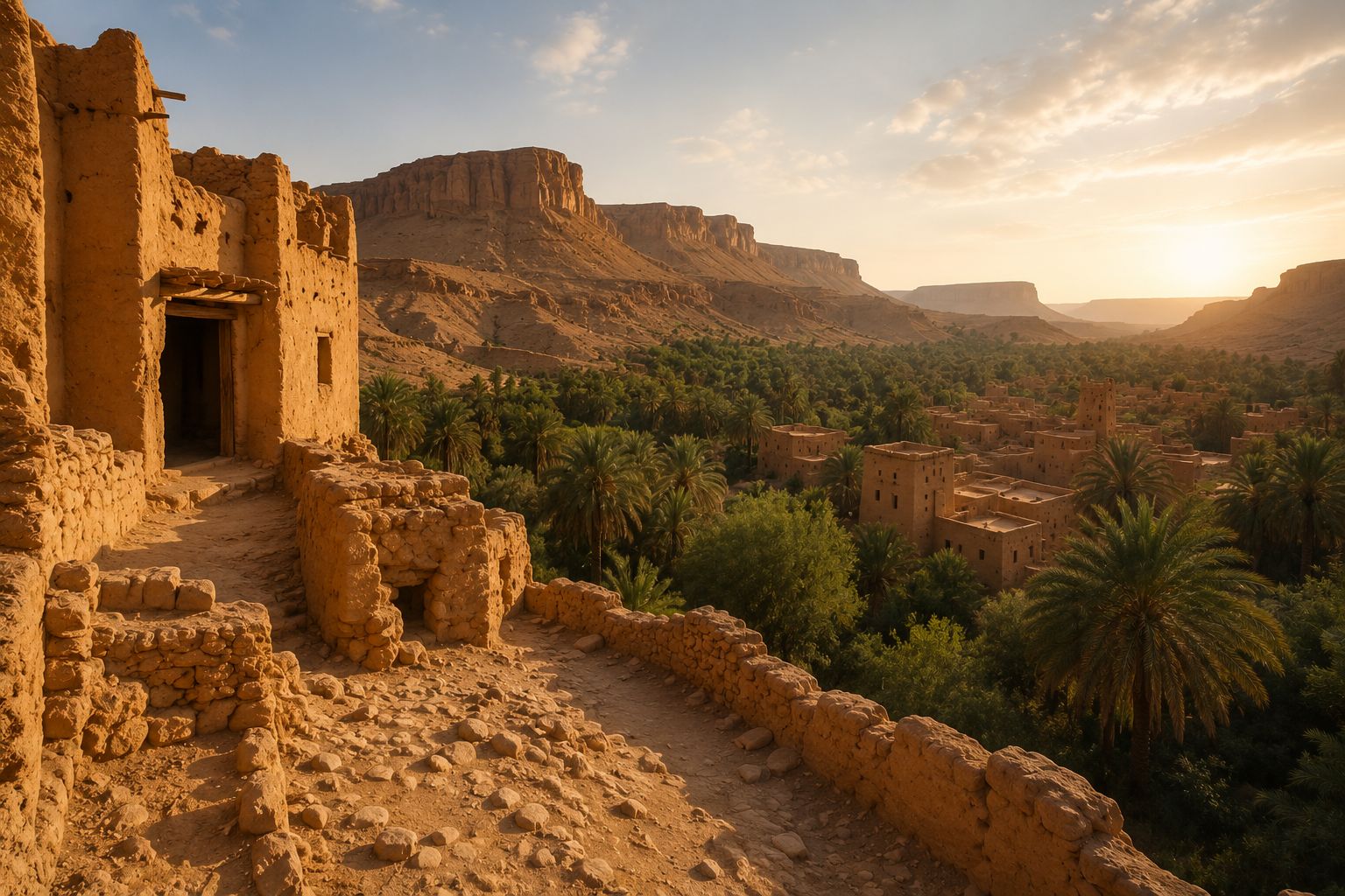 Ancient settlement in central Arabia